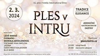 JUBILEE 60th ball of Hotel International 11.2. 2023 <p>COME AND CELEBRATE WITH US<p>